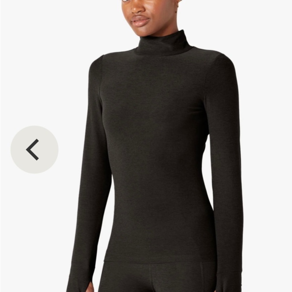 Spacedye captivating turtleneck pullover
